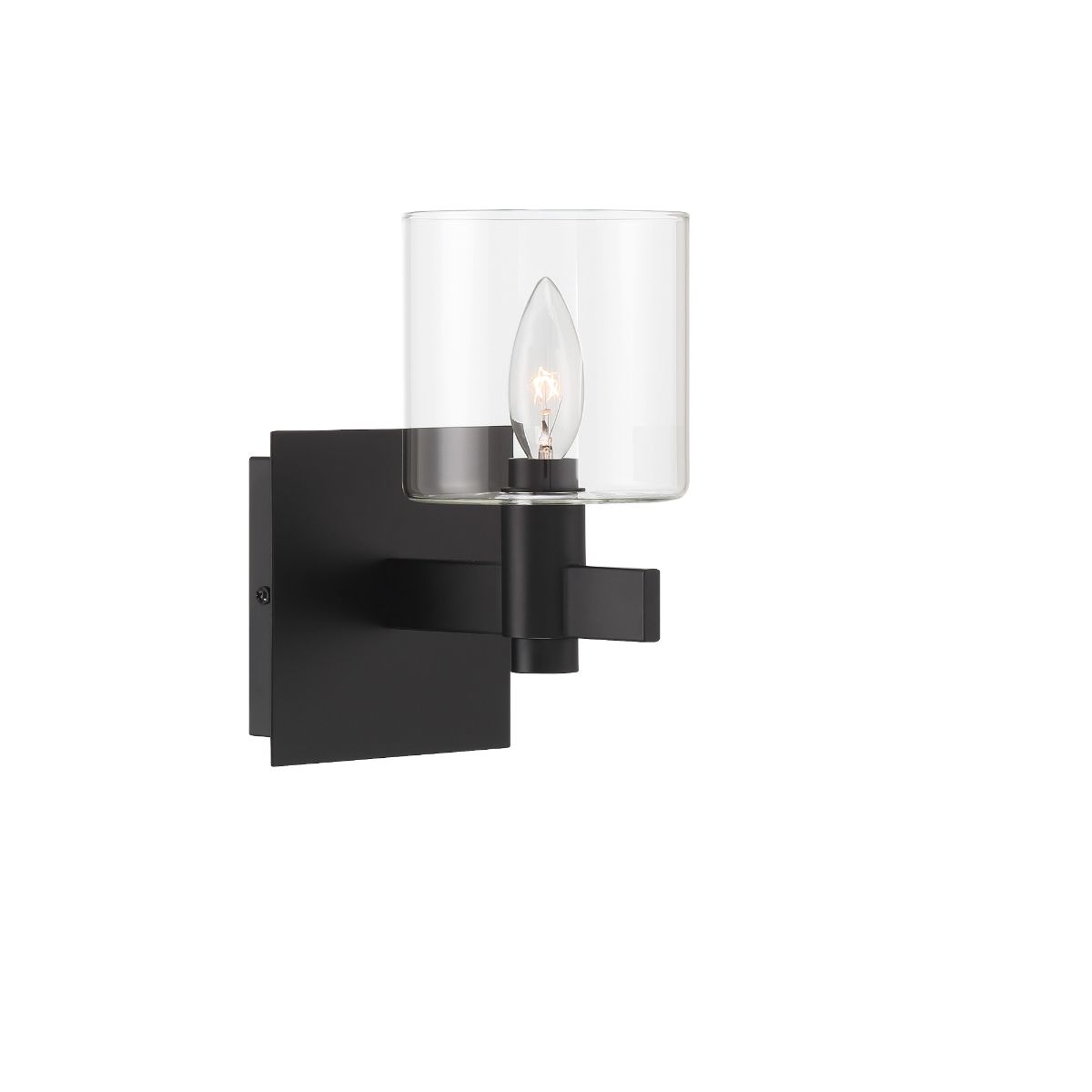 Decato 9 in. Wall Sconce black Finish - Bees Lighting