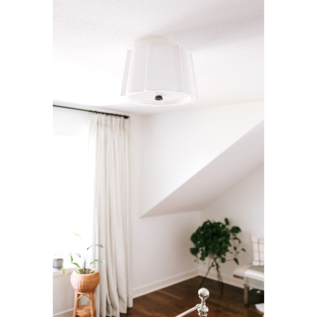 Humphrey 17 in. 2 lights Semi flush Mount Light Old Bronze finish - Bees Lighting