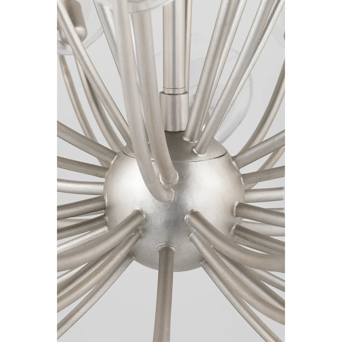 Blossom 40" 20 Lights Chandelier Silver Finish - Bees Lighting