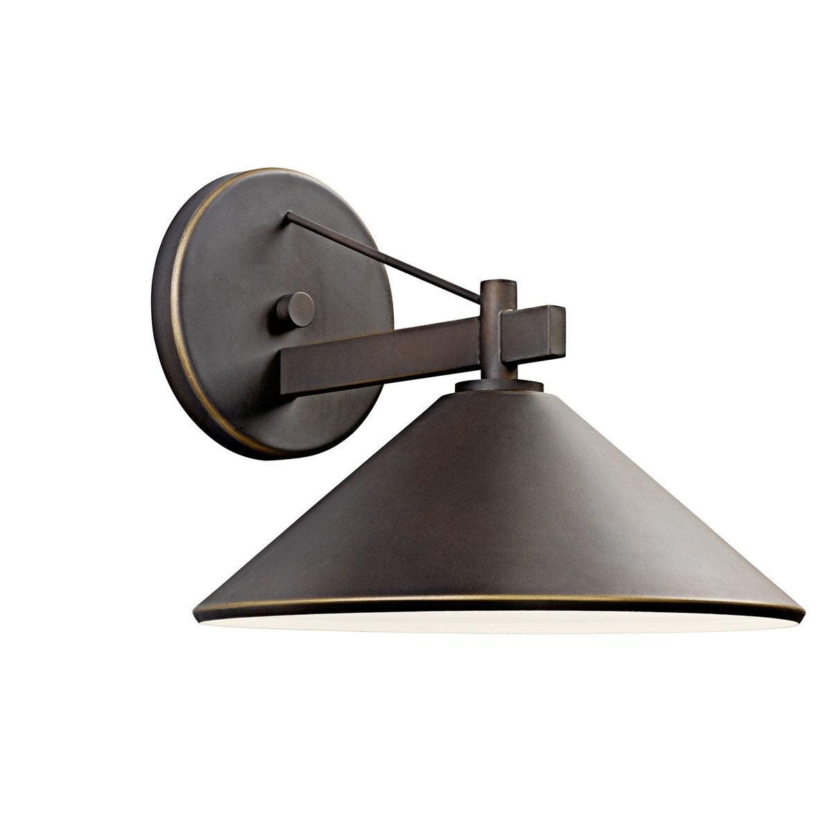 Ripley 12 In. Outdoor Barn Light Old Bronze Finish