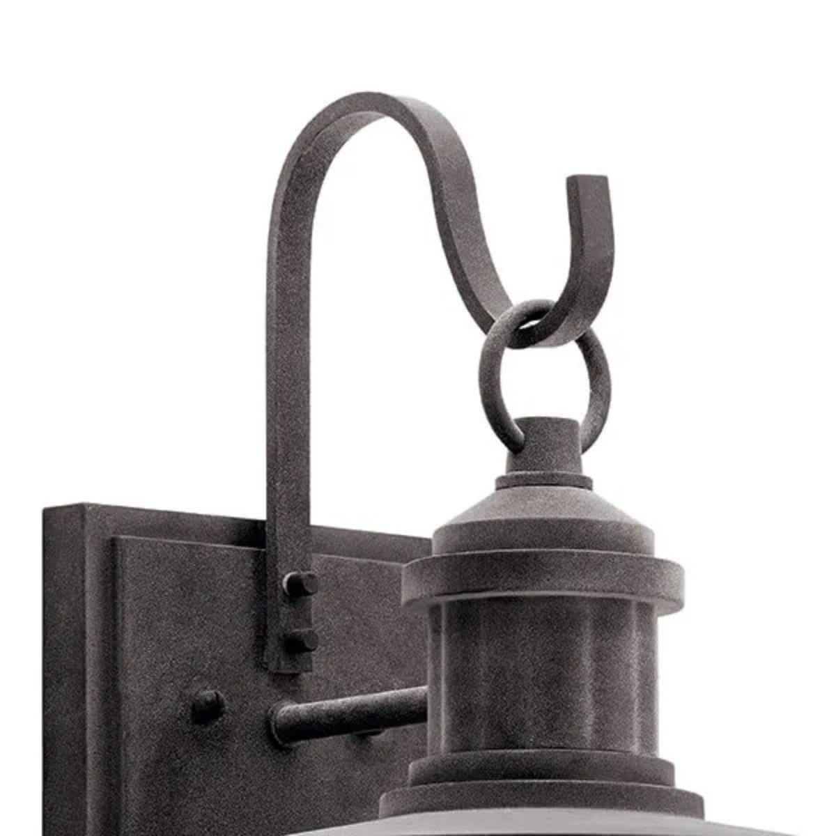 Riverwood 20" 1-Light Outdoor Wall Light With Clear Seeded Glass, Bronze Finish - Bees Lighting