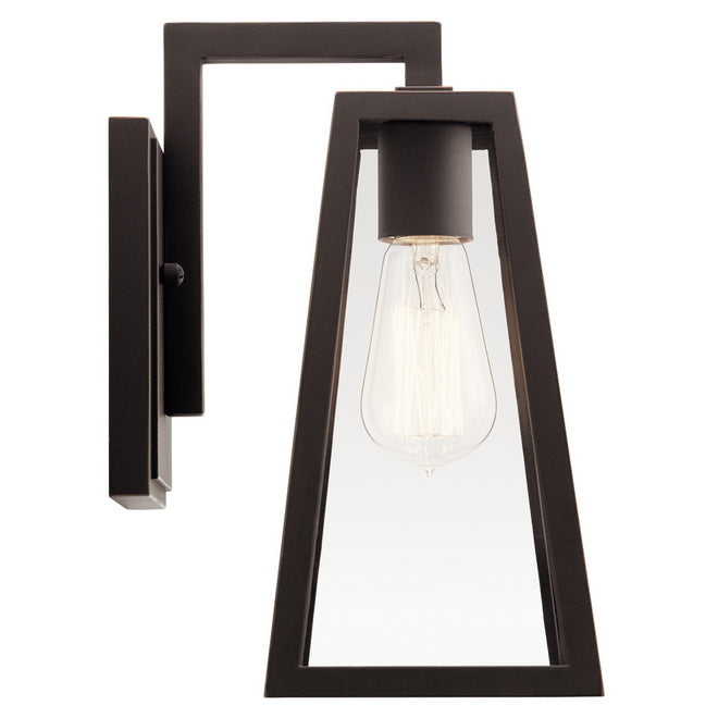 Delison 12 in. Outdoor Wall Sconce Rubbed Bronze Finish - Bees Lighting