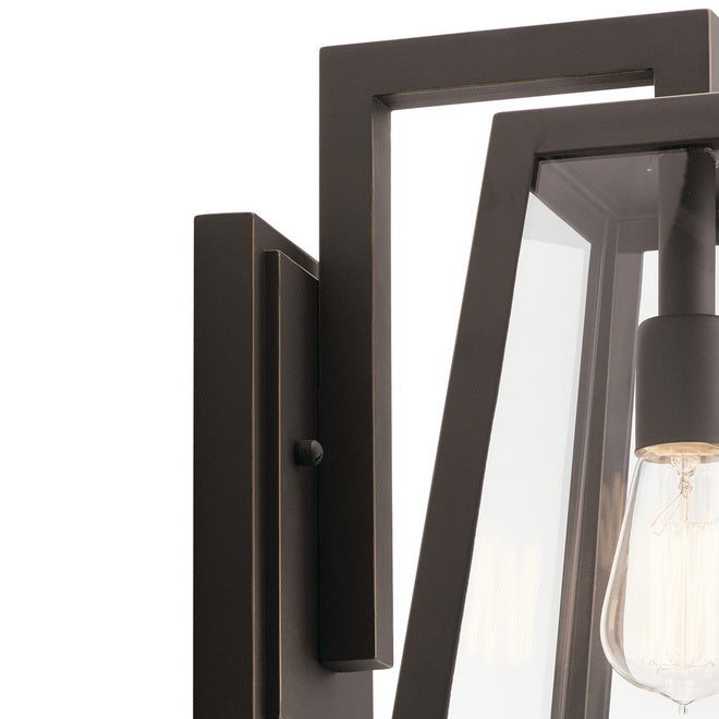 Delison 17 in Outdoor Wall Sconce Rubbed Bronze Finish - Bees Lighting