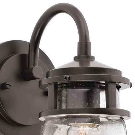 Lyndon 11 In. Outdoor Barn Light Bronze Finish - Bees Lighting