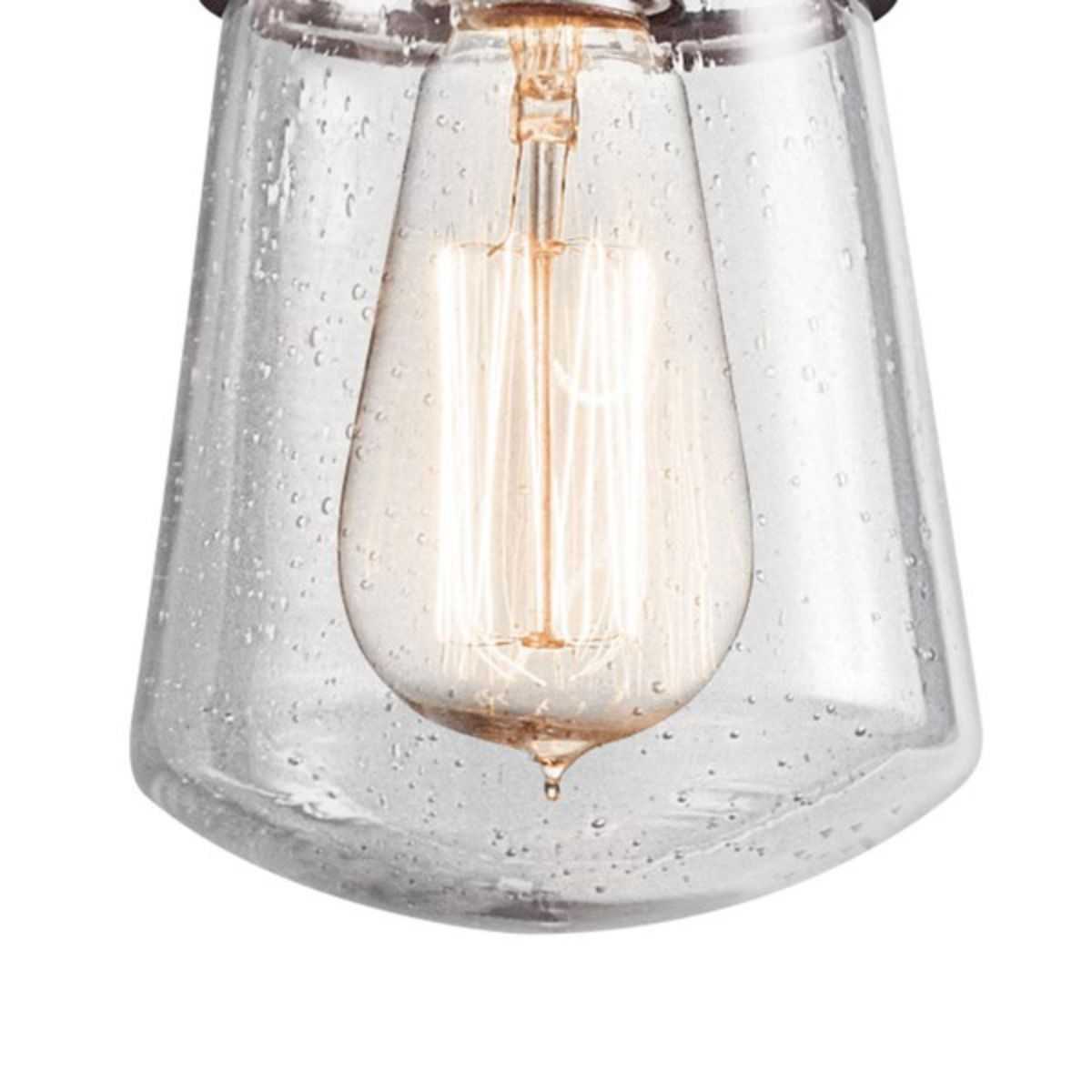 Lyndon 9.5 in. Outdoor Pendant Light Bronze Finish - Bees Lighting