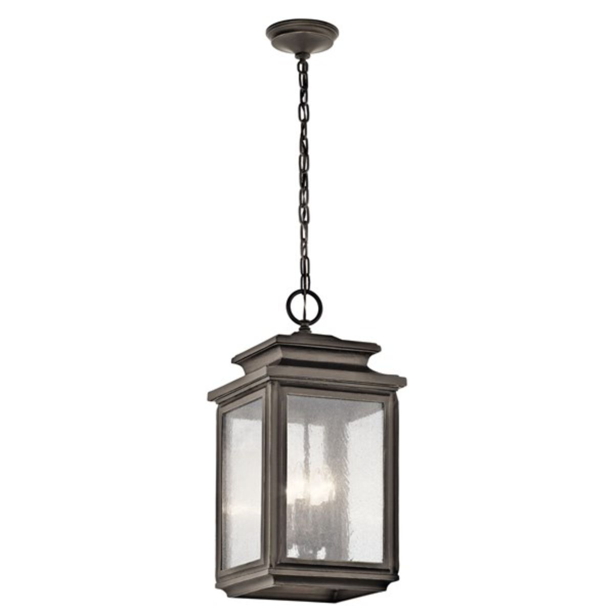 Wiscombe Park 23 In. 4 Lights Outdoor Hanging Lantern - Bees Lighting