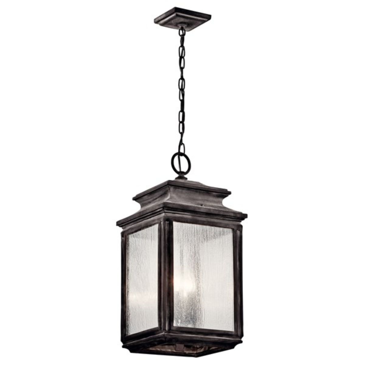Wiscombe Park 23 In. 4 Lights Outdoor Hanging Lantern - Bees Lighting