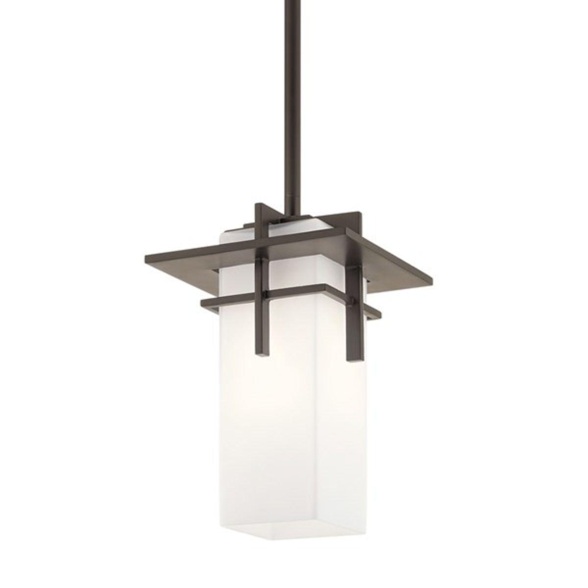 Caterham 10 In. Outdoor Hanging Lantern Bronze Finish - Bees Lighting