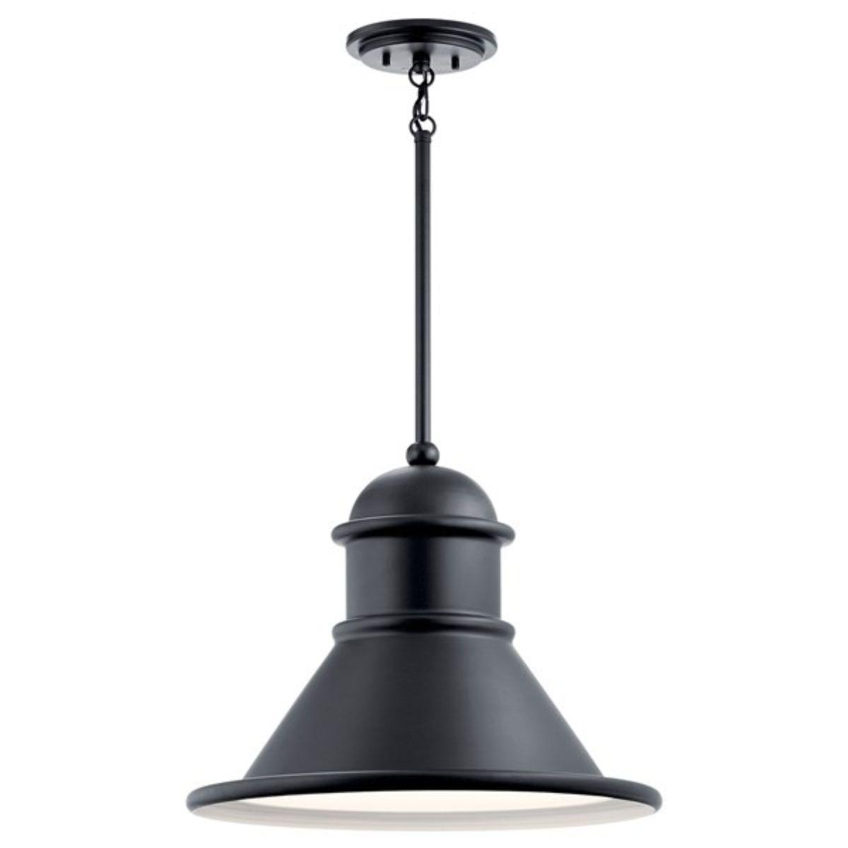 Northland 18 in. Outdoor Pendant Light Black Finish - Bees Lighting