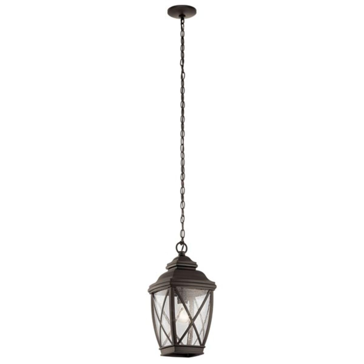 Tangier 19 In. Outdoor Hanging Lantern Bronze Finish - Bees Lighting