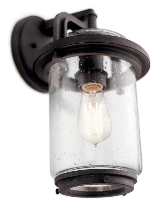 Andover 14 in. Outdoor Wall Sconce Weathered Zinc Finish - Bees Lighting