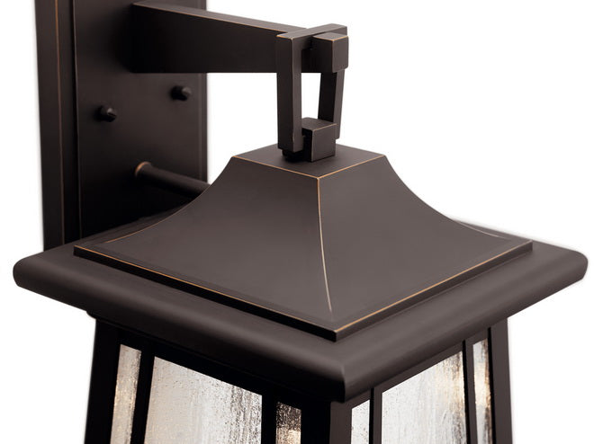 Taden 21 in. Outdoor Wall Sconce Rubbed Bronze Finish