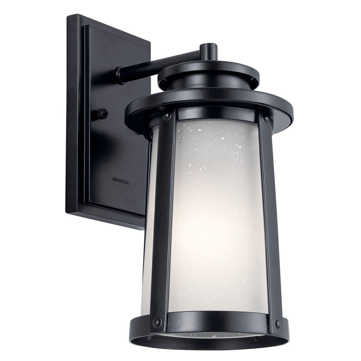 Harbor Bay 12 in. Outdoor Wall Sconce Black Finish