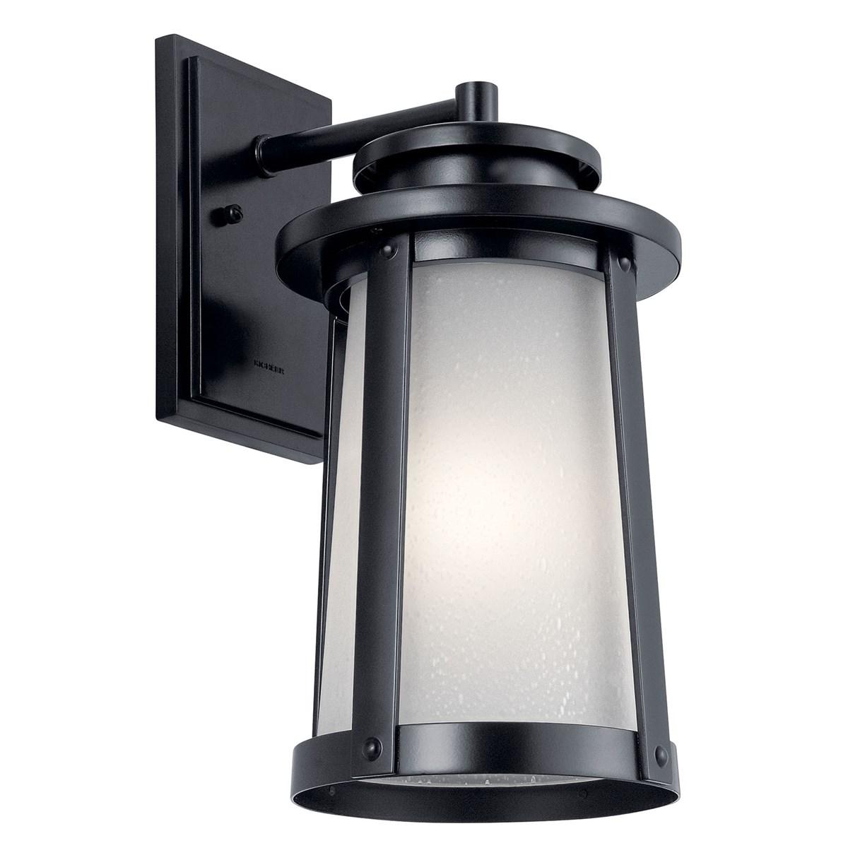 Harbor Bay 16 in. Outdoor Wall Sconce Black Finish
