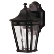 Cotswold Lane 12" Extra Small Lantern, Grecian Bronze Finish with Clear Glass - Bees Lighting