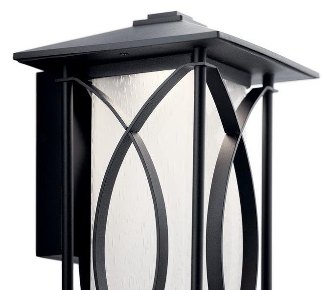 Ashbern 13 in. LED Outdoor Wall Sconce 300 Lumens 3000K Black Finish