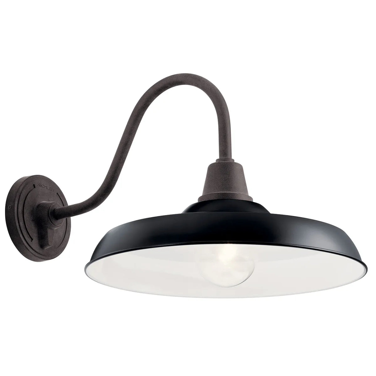 Pier 16" 1-Light Outdoor Wall Light, Black Finish - Bees Lighting