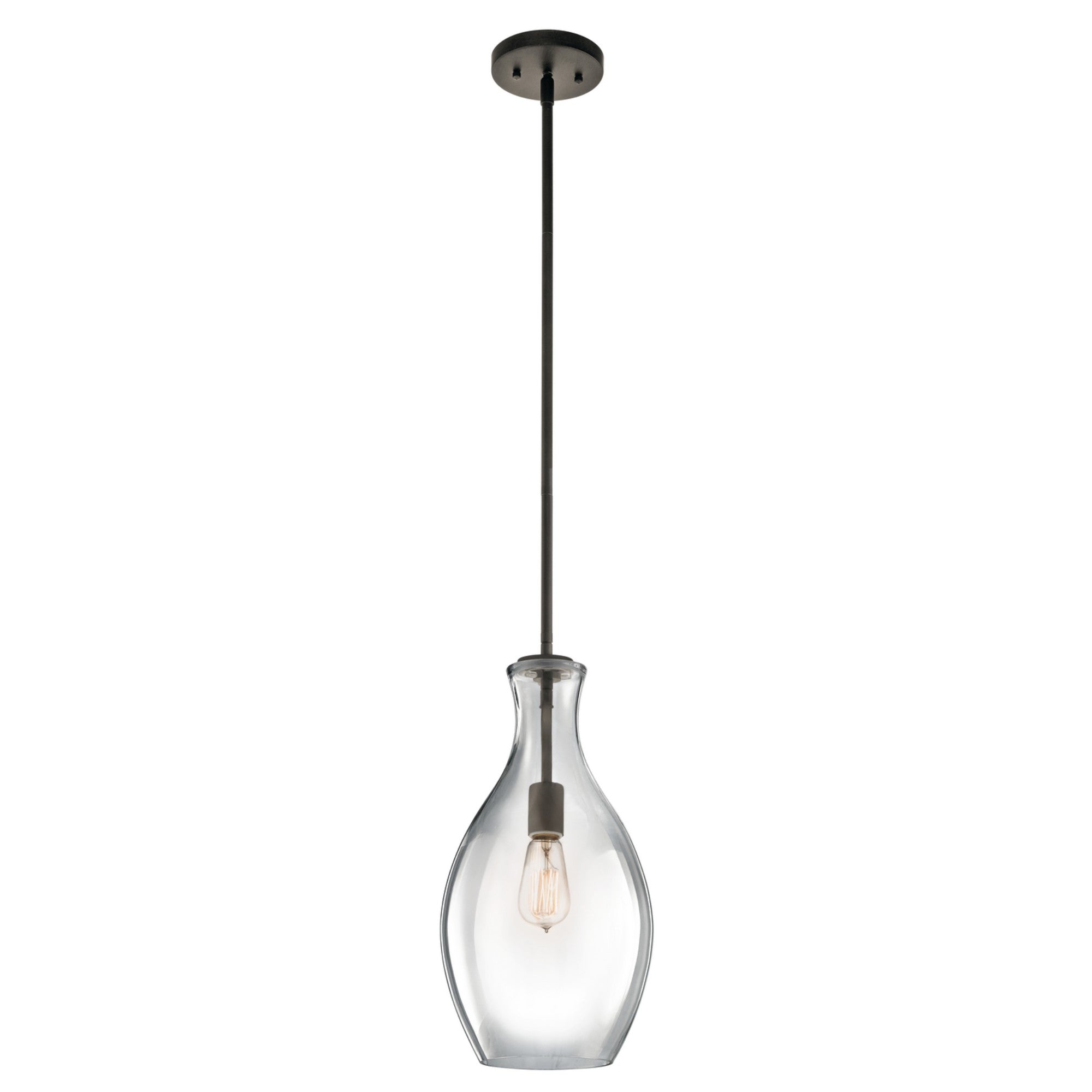 Everly 1-Light Mini Pendant Light - Bees Lighting