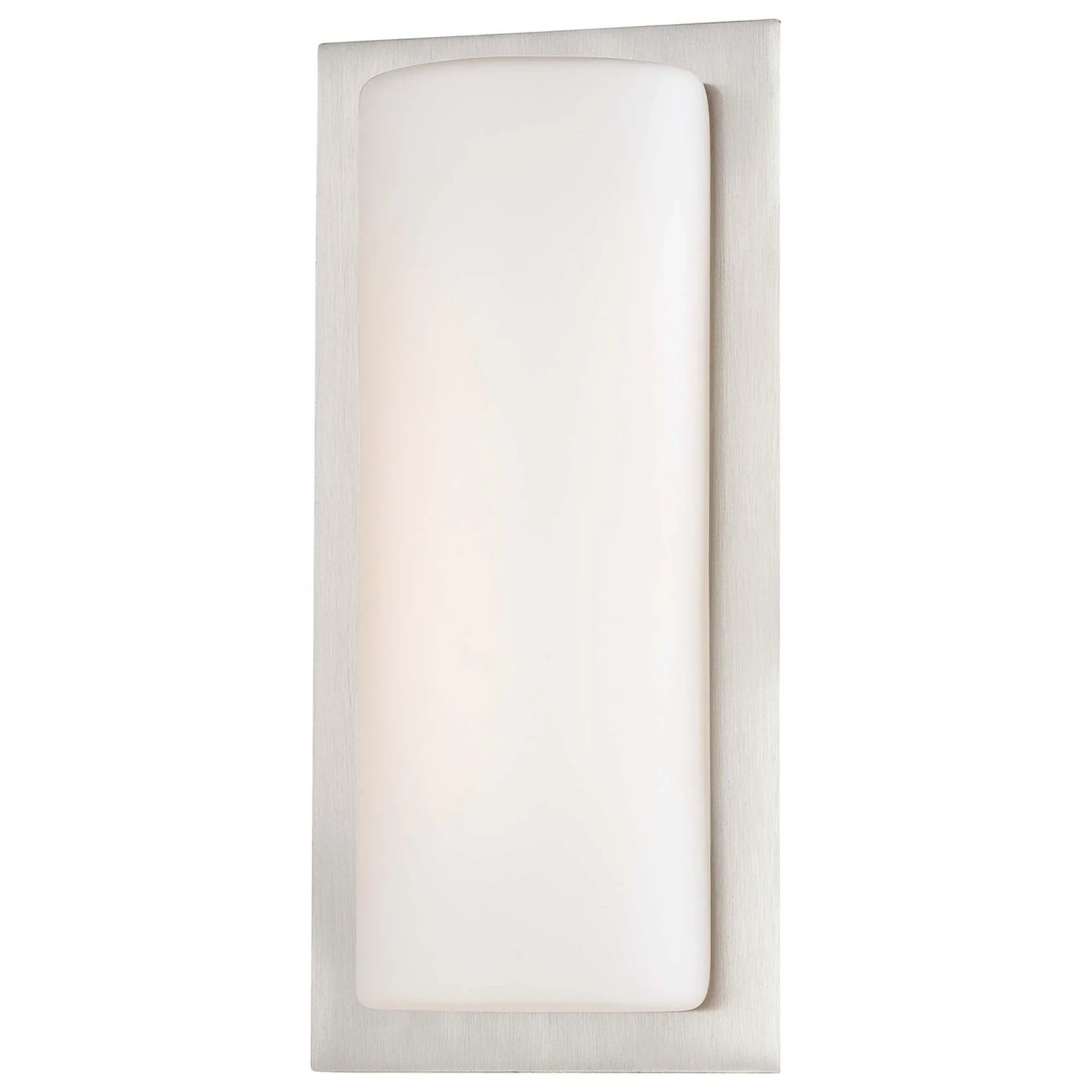 George Kovacs 15" LED Wall Sconce, Brushed Stainless Steel Finish - Bees Lighting