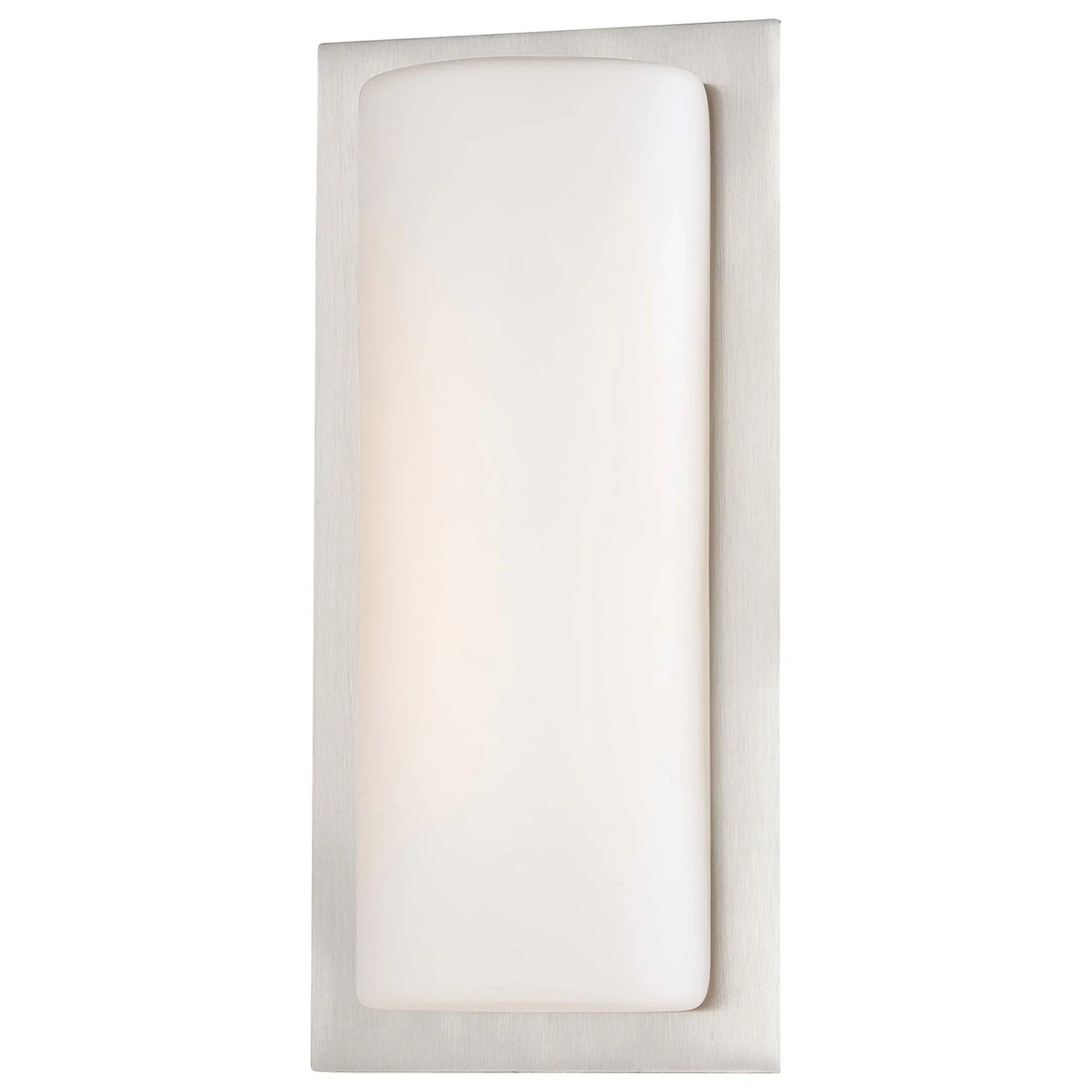George Kovacs 15" LED Wall Sconce, Brushed Stainless Steel Finish - Bees Lighting