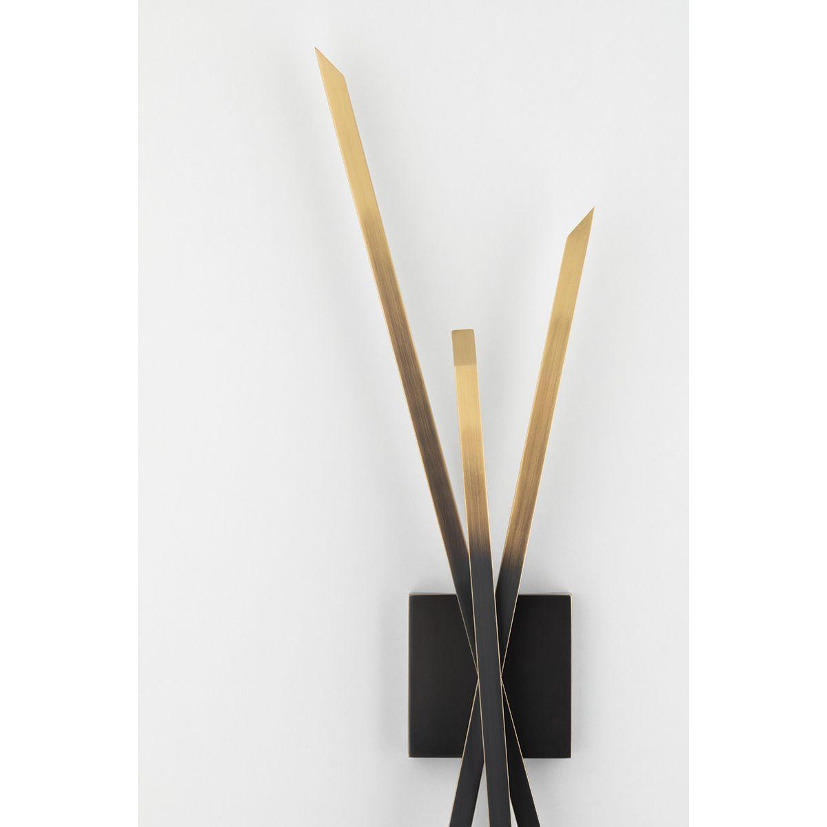 Gansevoort 28 in. LED Wall Light Brass finish - Bees Lighting