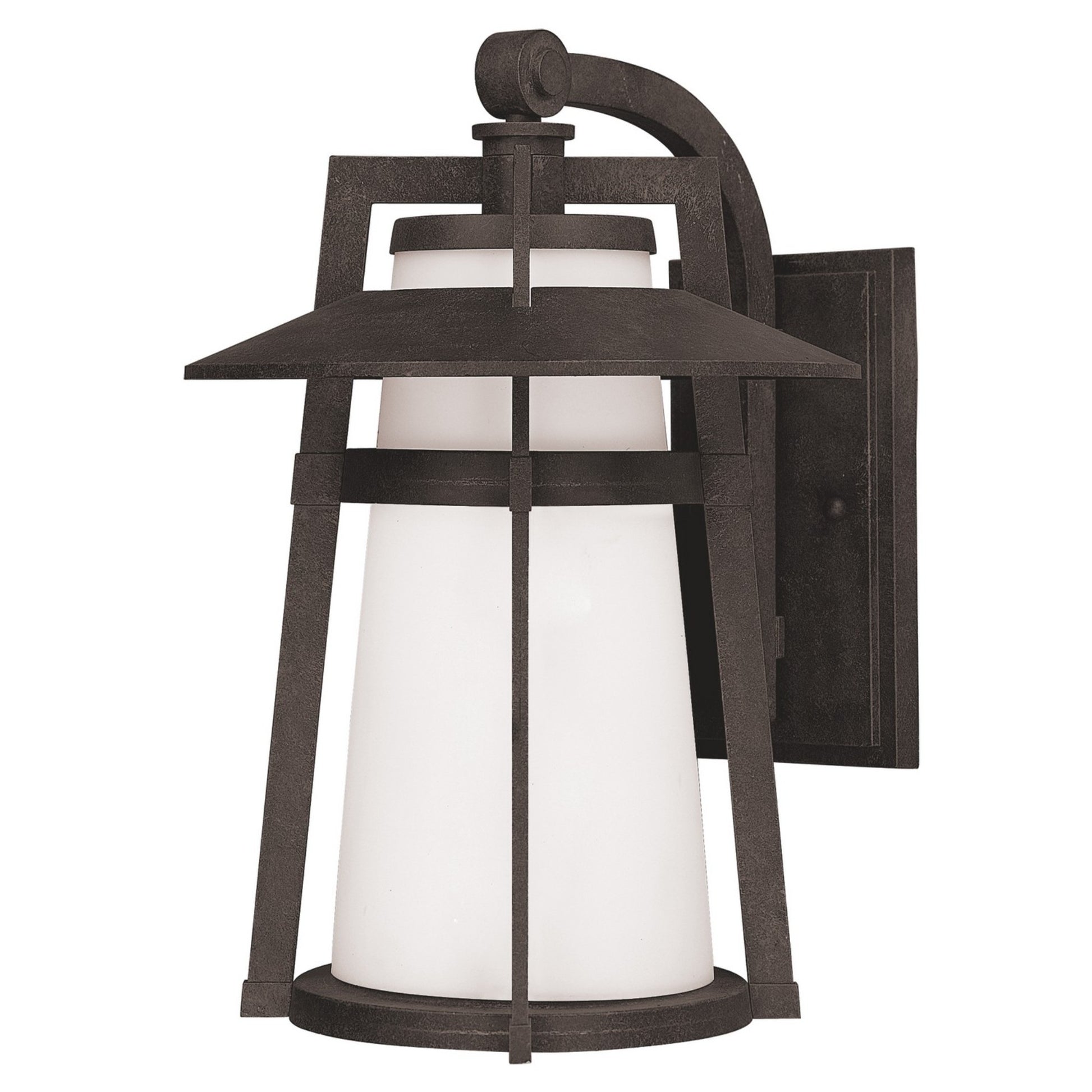 Calistoga 13" Outdoor Wall Lantern, Adobe Finish - Bees Lighting