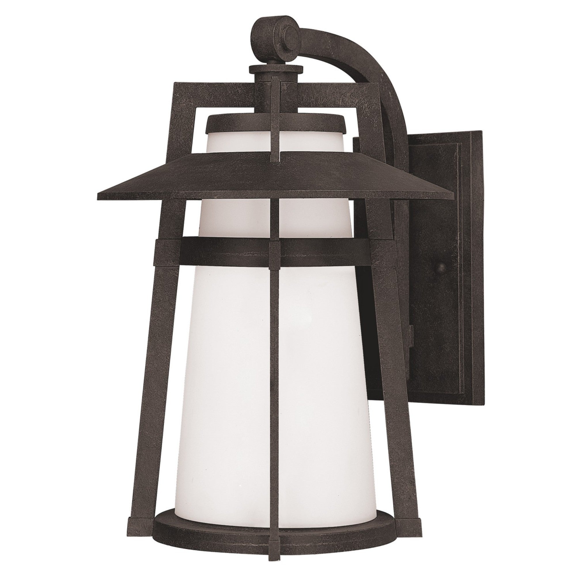 Calistoga 13" Outdoor Wall Lantern, Adobe Finish - Bees Lighting