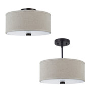 Dayna Semi Flush Mount Light - Bees Lighting
