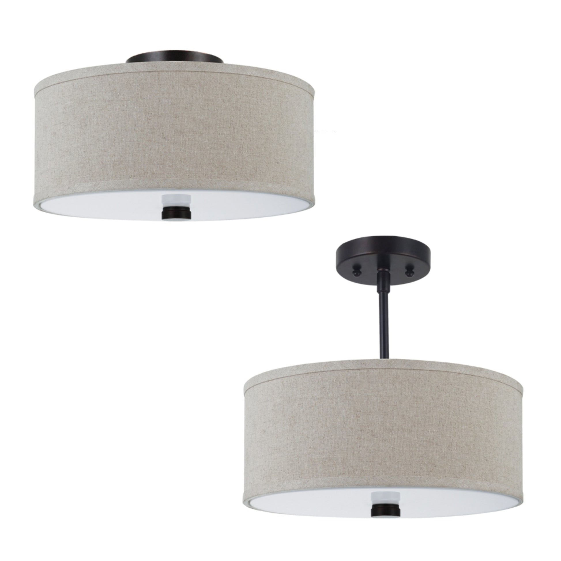 Dayna Semi Flush Mount Light - Bees Lighting