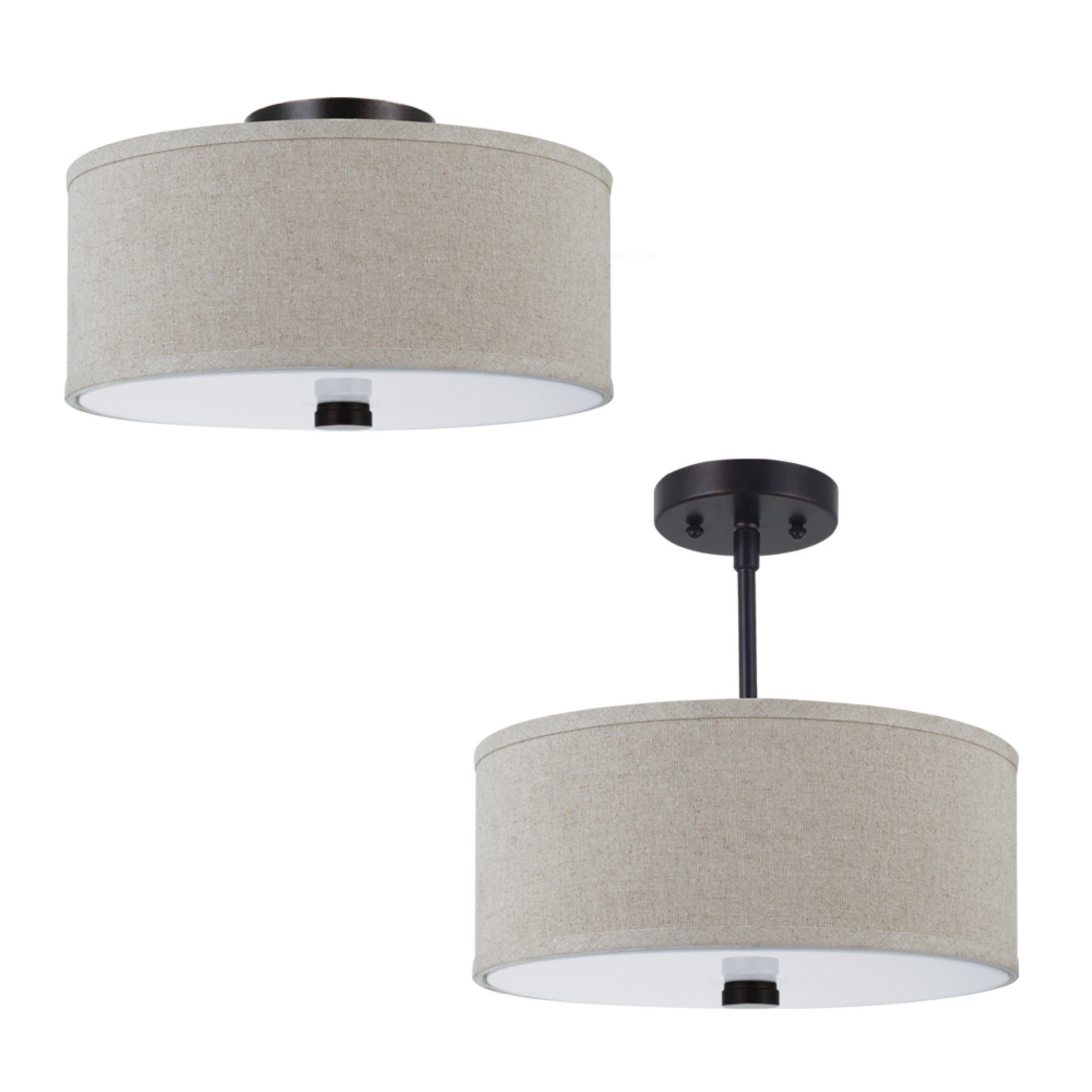 Dayna Semi Flush Mount Light - Bees Lighting