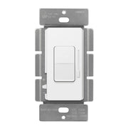 Decorator Dimmer Switch, 150 Watts LED, Single Pole/3-Way, White - Bees Lighting