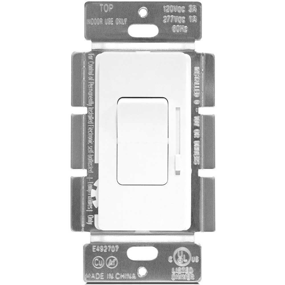 0-10V LED Dimmer Switch 3-Way White