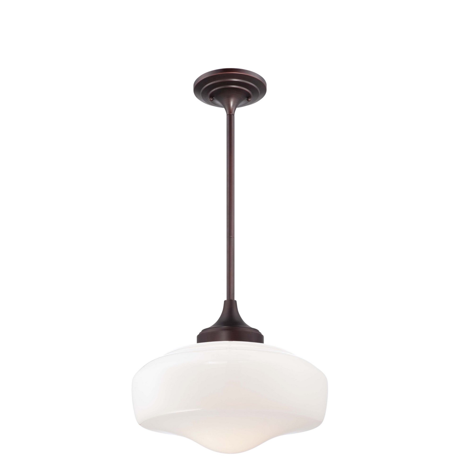 17" Pendant, Brushed Bronze Finish - Bees Lighting
