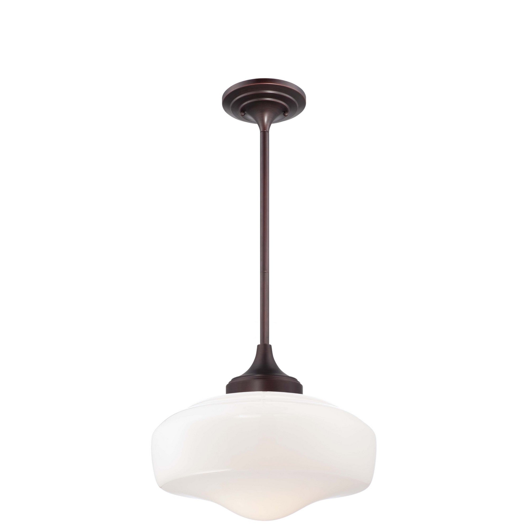 17" Pendant, Brushed Bronze Finish - Bees Lighting