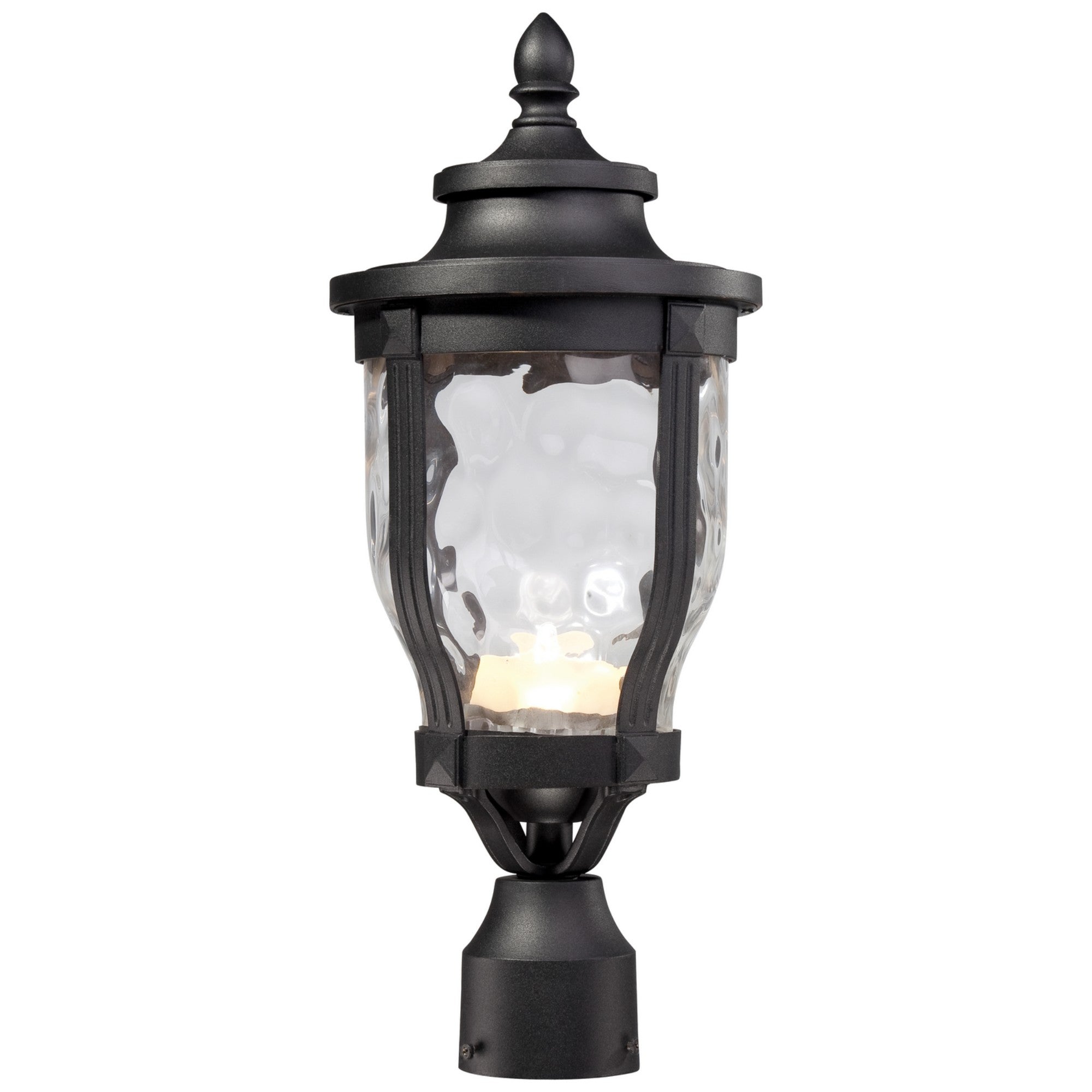 Merrimack LED 19" LED Outdoor Post Mount, Sand Coal Finish - Bees Lighting
