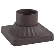 6" Pier Mount, Dorian Bronze Finish - Bees Lighting
