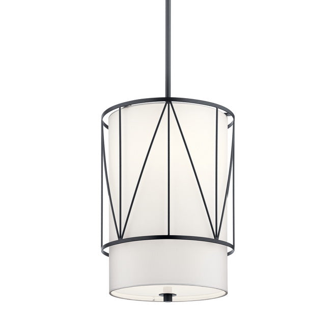 Birkleigh 12 in. Pendant Light Black Finish - Bees Lighting