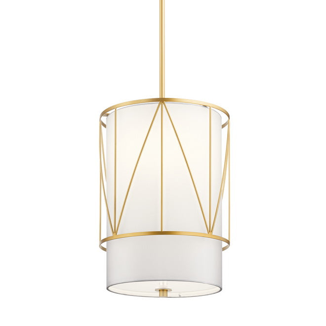 Birkleigh 12 in. Pendant Light Gold Finish - Bees Lighting
