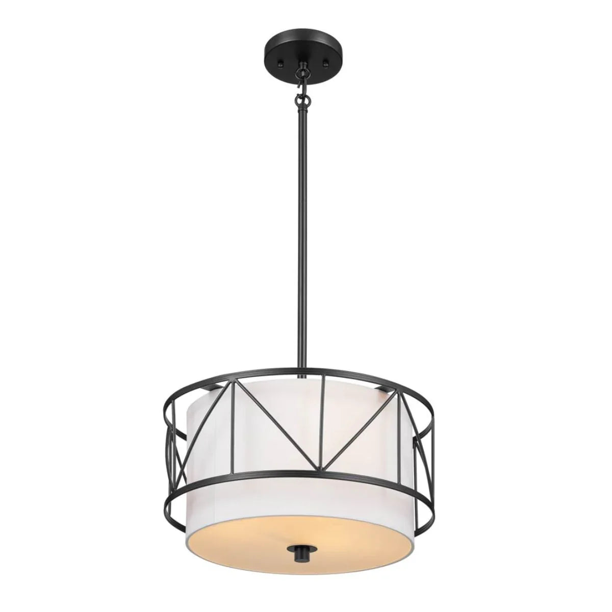 Birkleigh Convertible Pendant/Semi Flush Mount Light - Bees Lighting