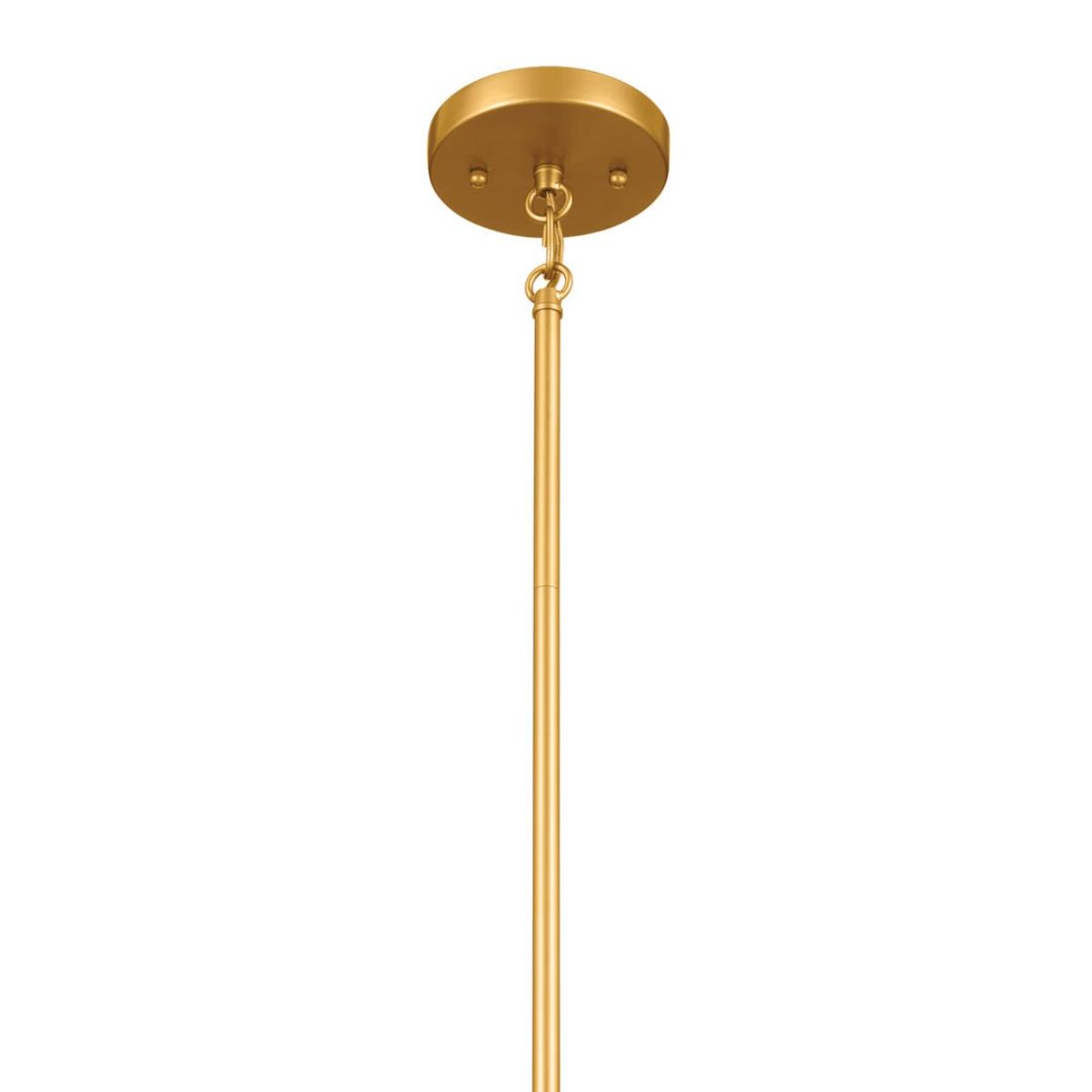 Birkleigh 14 in. 3 Lights Convertible Pendant/Semi Flush Mount Light Gold finish - Bees Lighting