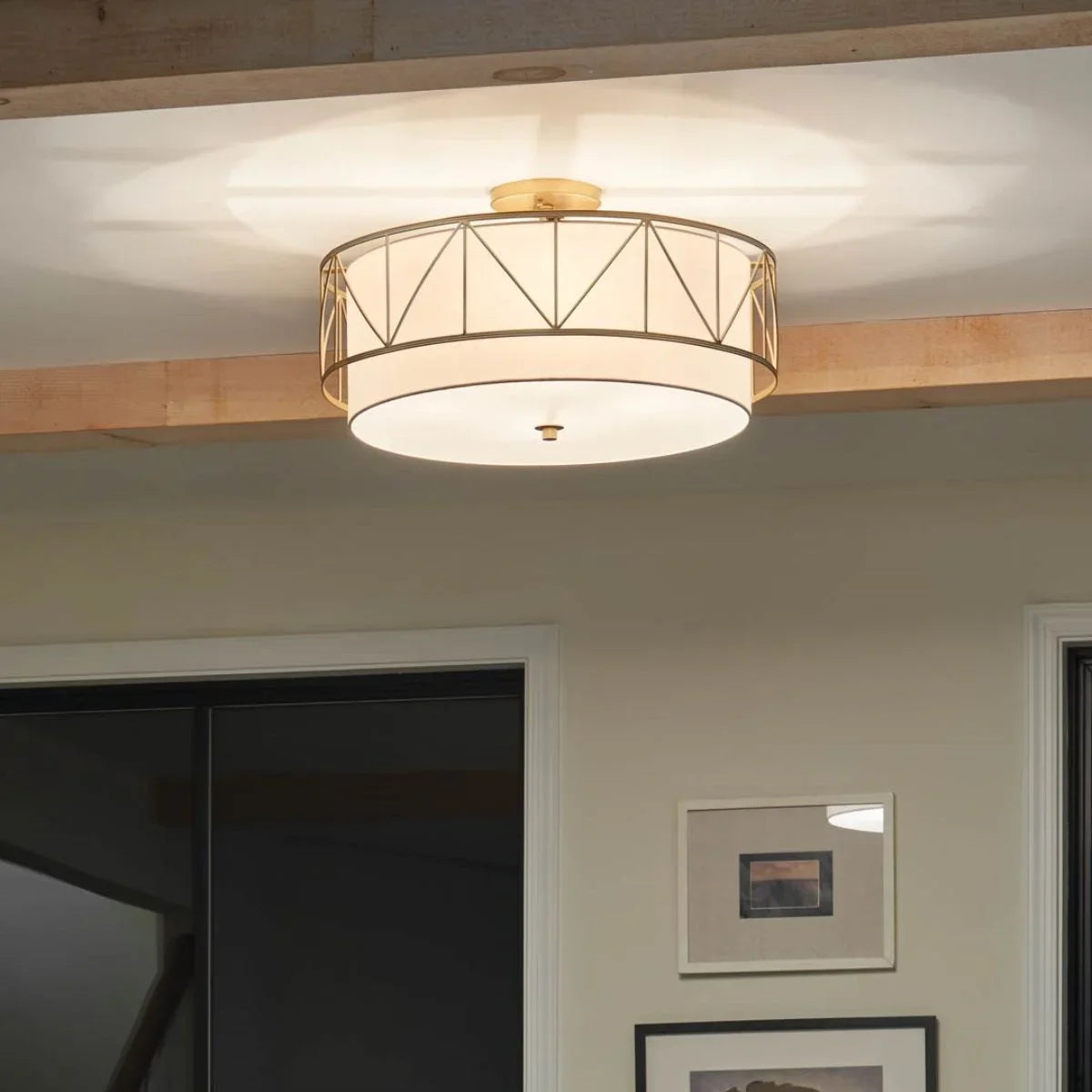 Birkleigh 24" Semi flush Mount Light - Bees Lighting