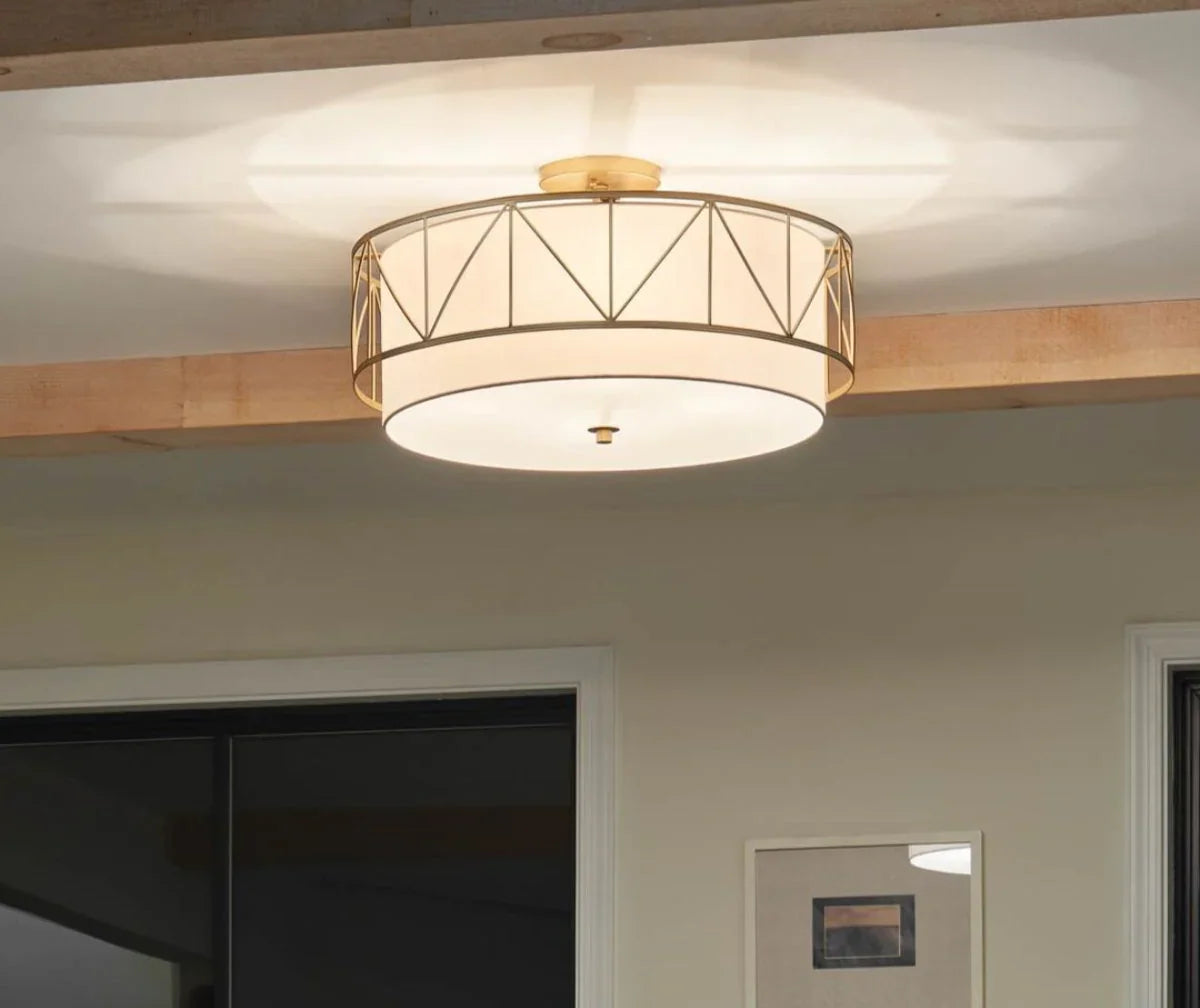 Birkleigh 24" Semi flush Mount Light - Bees Lighting