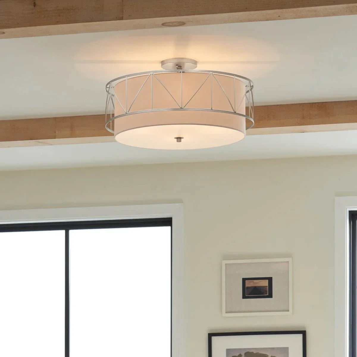 Birkleigh 24" Semi flush Mount Light - Bees Lighting