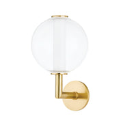 Richford 15" 1 Light LED Wall Sconce Aged Brass Finish - Bees Lighting