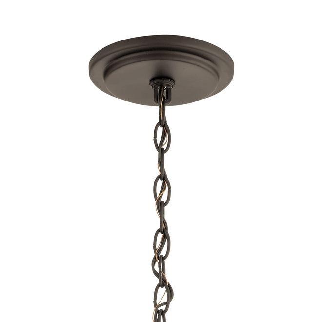 Mathias 41.5" 21-Light 3-Tier Chandelier, Bronze - Bees Lighting