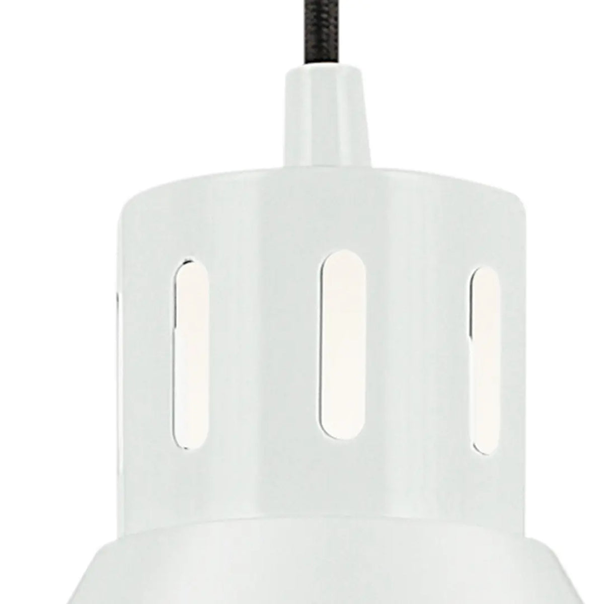 Zailey 16 in. Cone Pendant Light White Finish - Bees Lighting