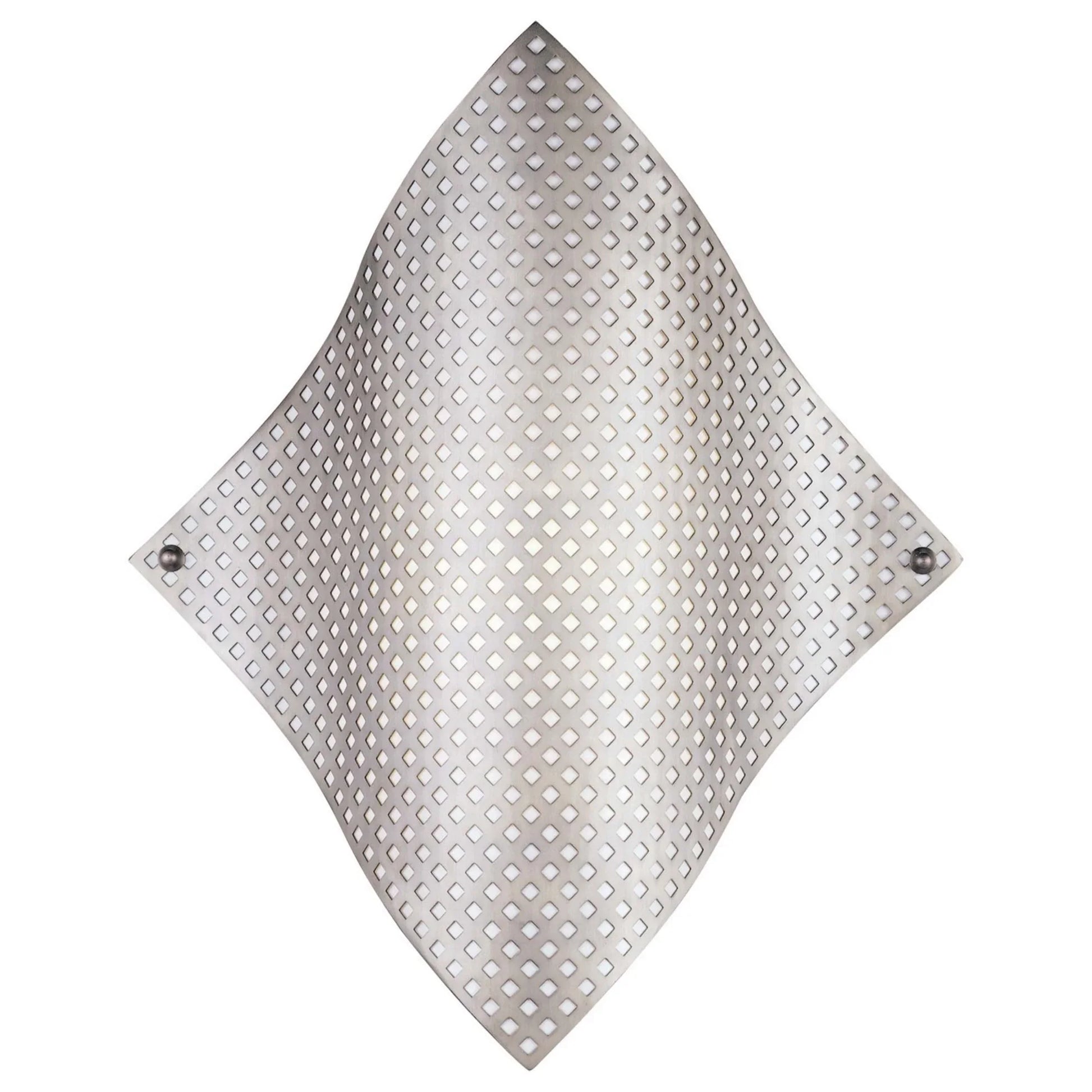 Grid 17" Wall Sconce, Brushed Nickel Finish - Bees Lighting