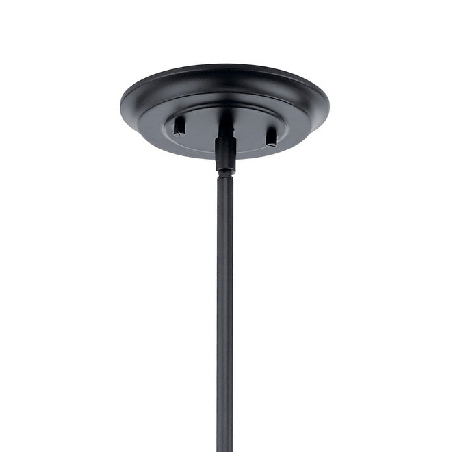 Hatton 30 In. 8 Lights Chandelier Black Finish - Bees Lighting