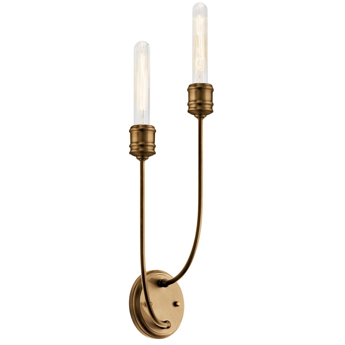 Hatton 19 in. 2 Lights Armed Sconce