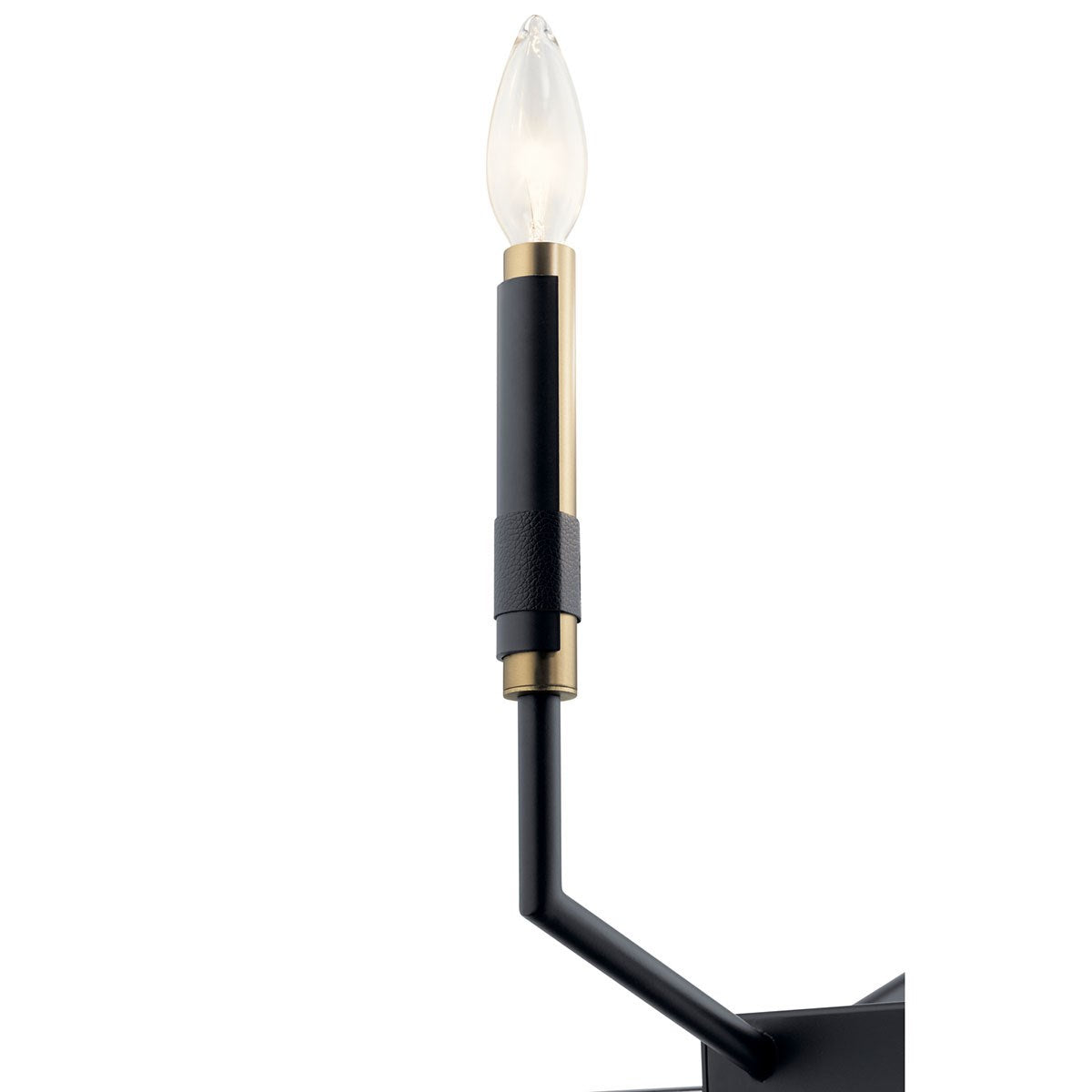 Armand 42 in. 12 Lights Chandelier Black Finish - Bees Lighting